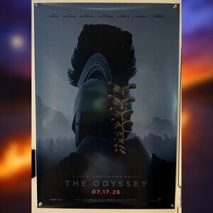 THE ODYSSEY (2026) - ORIGINAL DOUBLE SIDED MOVIE POSTER